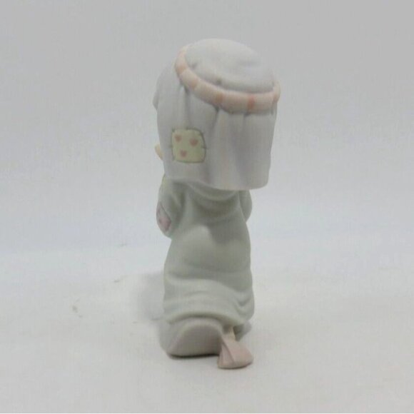 PRECIOUS MOMENTS "Making A Trail To Bethlehem" Porcelain Figurine Boxed 1995 - Picture 5 of 10